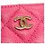 Timeless Portafoglio lungo Chanel in pelle di vitello granulata rosa - vista 10