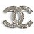 Chanel B16S Coco Mark Strass-Brosche