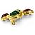 Spilla Chanel Vintage 97A Gripoix Coco Mark - vista 3