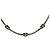 CHANEL A25V Coco Mark Chain Halskette Choker
