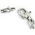 Autre Marque Pulseira de Pingentes Tiffany HardWear Microlink - vista 5