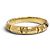 Autre Marque Anello Tiffany Atlas X chiuso in oro giallo - vista 4