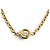 Bracciale con charm Christian Dior in oro giallo 18K e diamanti - vista 3