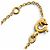 Bracciale con charm Christian Dior in oro giallo 18K e diamanti - vista 6