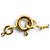 Bracciale con charm Christian Dior in oro giallo 18K e diamanti - vista 7