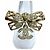 Anel Chanel B24B Coco Mark Ribbon Rhinestone