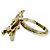 Anel Chanel B24B Coco Mark Ribbon Rhinestone - vista 4
