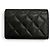 Timeless Chanel Black Grained Calfskin Tri-fold Wallet - view 2