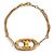 Céline Bracelet chaîne double avec breloque Maillon Triomphe Celine
