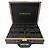 Versace Medusa Uhrenetui aus Leder und Holz