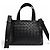 Borsa a tracolla Bottega Veneta in pelle nera - vista 4