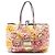 Piccola borsa Tote Rosier in seta beige Valentino