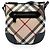 Borsa a tracolla Burberry Beige Supernova Check Coated Canvas Dryden