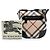 Borsa a tracolla Burberry Beige Supernova Check Coated Canvas Dryden - vista 5