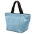 Fendi Mini Denim Tote in Blau mit gesticktem Logo - Ansicht 2