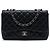 Chanel Black Jumbo Classic Caviar Single Flap