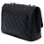 Chanel Black Jumbo Classic Caviar Single Flap - vista 2