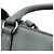 Sac cabas convertible ouvert Prada en Vitello Daino gris - vue 6