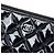 Clutch Chanel Black Large Quilted Patent O Case - vista 5