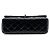 Chanel Black Jumbo Classic Patent Double Flap - Ansicht 3
