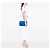 Chanel Blue Jumbo Classic Perforated Jersey Single Flap - vista 5