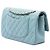 Chanel Blue Medium Classic Iridescent Caviar Double Flap - vista 2