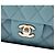 Chanel Blue Medium Classic Iridescent Caviar Double Flap - vista 5