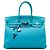 Hermès Blue Togo and Swift Ghillies Birkin Retourne 35