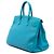 Hermès Blue Togo and Swift Ghillies Birkin Retourne 35 - vista 2