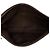 Clutch Gucci in nylon GG marrone con zip superiore - vista 4