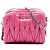 Miu Miu Pink Matelasse Nappa Double Zip Crossbody