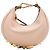 Borsa Hobo Fendigraphy Nano in pelle marrone Fendi