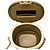 Borsa Chanel White Mini Quilted Lambskin Crown Box Bag - vista 4