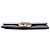 Dior Montaigne 30 Clutch aus schwarzem Leder mit Kette - Ansicht 3