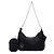 Bolsa Prada Re Edition 2005 em Tessuto preto com acabamentos em Saffiano Mini - vista 7
