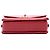 Chanel Red Small Chevron Lambskin Stitched Envelope Flap - vista 3