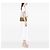 Chanel Yellow Medium Classic Patent Striped Double Flap - Ansicht 5
