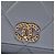Wallet On Chain Chanel Cartera con cadena 19 de piel de cordero acolchada gris - vista 5