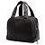 Bolso Bowler Chanel Black CC Perforated Caviar - vista 2