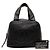 Bolso Bowler Chanel Black CC Perforated Caviar - vista 7