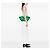 16 Céline Bolso Trapeze Celine de piel verde Small - vista 6