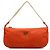 Pochette Prada em Tessuto Laranja