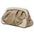 Clutch Prada Beige Canvas Canapa Logo Frame - vista 2