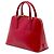 Prada Promenade Small Satchel aus Saffiano Vernice in Rot - Ansicht 2