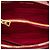 Prada Promenade Small Satchel aus Saffiano Vernice in Rot - Ansicht 4