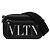 Borsa camera convertibile VLTN Valentino in pelle nera