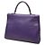 Hermès Purple Clemence Kelly II Retourne 35 - vista 2