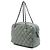 Borsa Bowler Chanel Gray Paris Byzance in Nylon Tweed On Stitch - vista 2