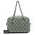 Borsa Bowler Chanel Gray Paris Byzance in Nylon Tweed On Stitch - vista 7
