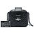 Bolso Camera Box Chanel Mini de Piel de Cordero Acolchada Negra con CC - vista 6
